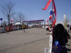 The promised finish line!