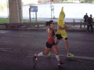 Better view of the banana runner
