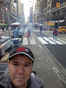Street market on Madison Avenue